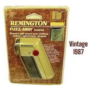 Remington Fuzz-Away Clothes Fabric Shaver Model RCS-1 Vintage 1987 NEW SEALED